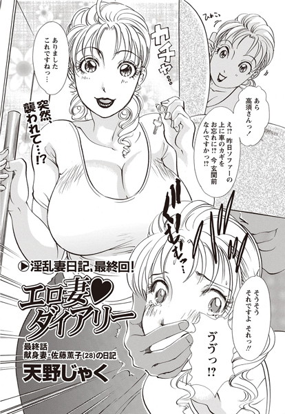 エロ妻ダイアリー 最終話【単話❤天野じゃく】