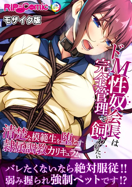 ドM性奴会長は完全管理で飼われたい 〜清楚な模範生を堕とす隷属調教カリキュラム〜 モザイク版【単行本❤BENETTY】