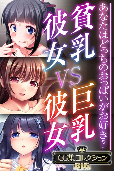 貧乳彼女 VS 巨乳彼女〜あなたはどっちのおっぱいがお好き？〜【CG集コレクションBIG】【単行本❤大人のSEXY絵本】