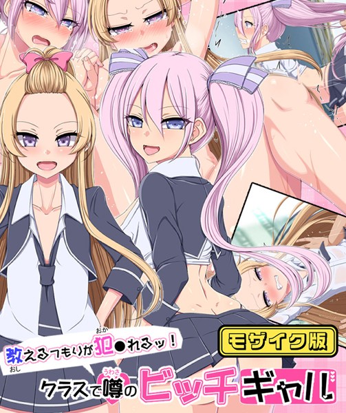 教えるつもりが犯●れるッ！ クラスで噂のビッチギャル モザイク版【単行本❤捨て枕】