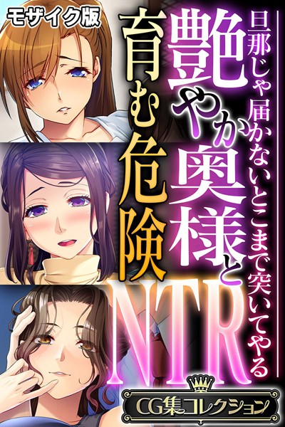 艶やか奥様と育む危険NTR 〜旦那じゃ届かないとこまで突いてやる〜【CG集コレクション】 モザイク版【フルカラー❤大人のSEXY絵本】