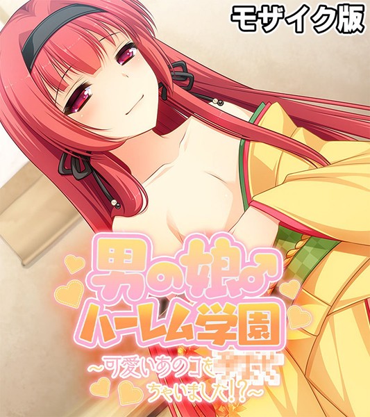 男の娘♂ハーレム学園 モザイク版 〜可愛いあのコを×××ちゃいました！？〜【フルカラー❤大人のSEXY絵本】